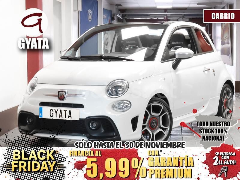 Blanco Usado 2021 Abarth 595C Turismo Descapotable | 19.990 € (Precio justo) - Imagen 1/4