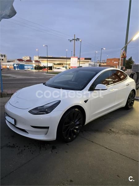 Eléctrico Usado 2022 Tesla Model 3 Performance Berlina | 37.000 € (Precio justo) - Imagen 1/4
