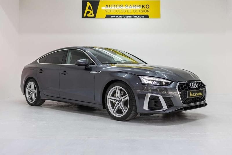 Usado Audi A5 Sportback S-Line 204 CV (150 kW) 2021 Gris Utilitario