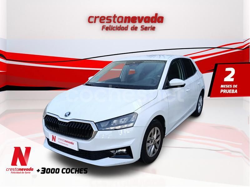 Usado Skoda Fabia Essence 80 CV (58 kW) 2024 Blanco Berlina