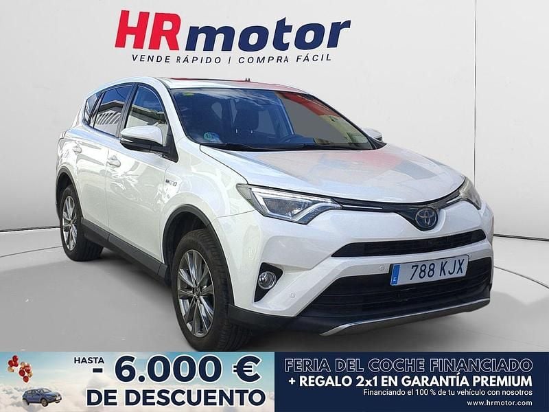 Blanco Usado 2018 Toyota RAV4 Hybrid SUV | 19.990 € (Precio justo) - Imagen 1/4