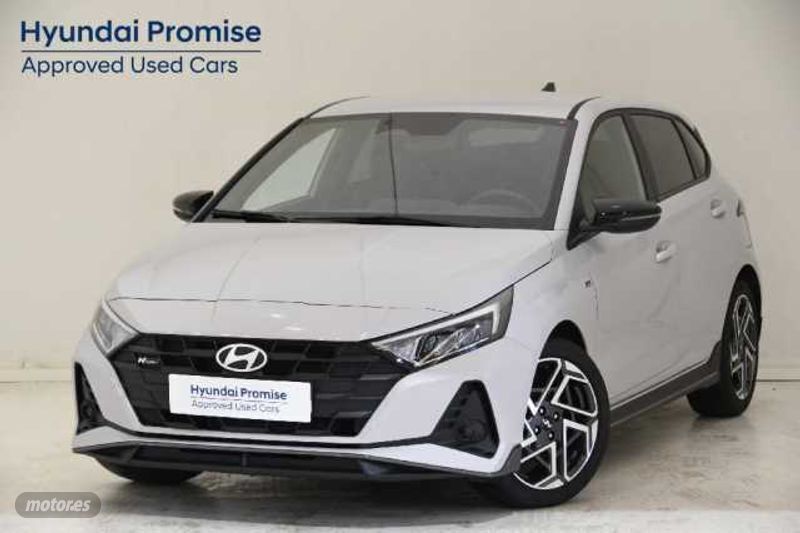 Lumen gray Usado 2024 Hyundai i20 N Line Berlina | 19.900 € (Precio justo) - Imagen 1/4