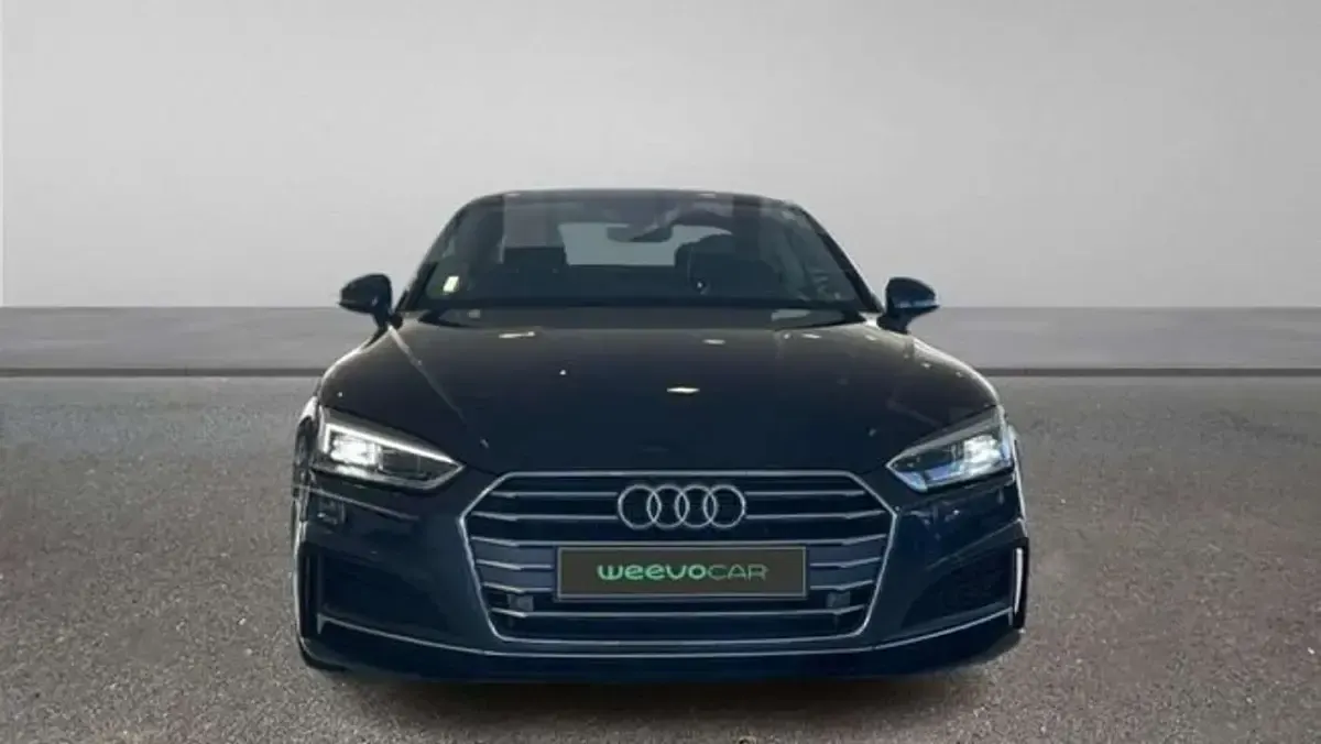 Usado Audi A5 190 CV (139 kW) 2017 Gris Coupe