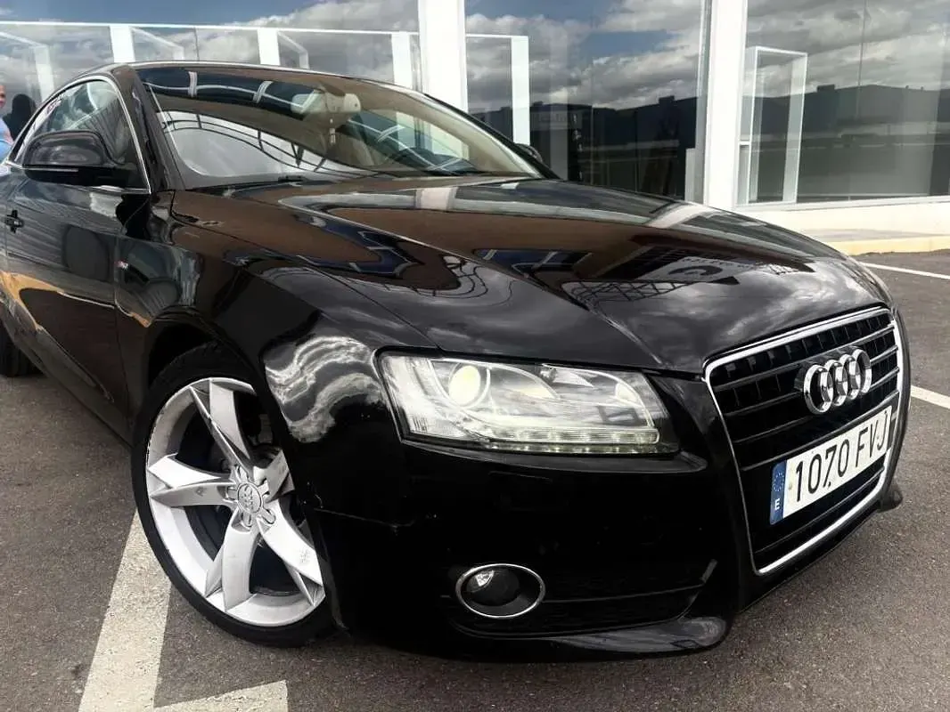 Usado Audi A5 S-Line 241 CV (177 kW) 2007 Negro Coupe