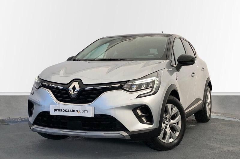 Gris Usado 2022 Renault Captur Zen SUV | 18.700 € (Precio justo) - Imagen 1/4