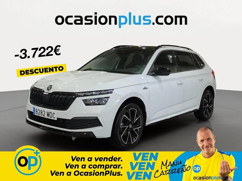 Usado Skoda Kamiq Monte Carlo 150 CV (110 kW) 2022 Blanco SUV