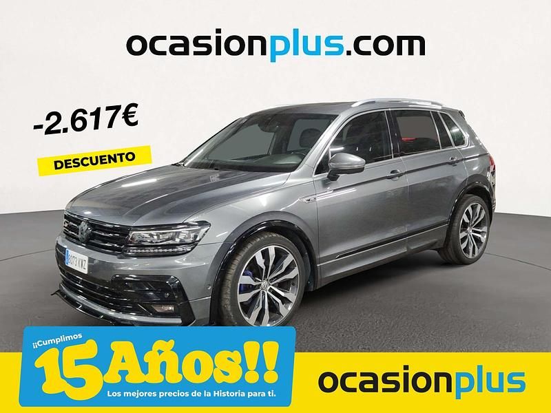 Gris Usado 2019 VW Tiguan Sportline SUV | 28.790 € (Precio justo) - Imagen 1/4