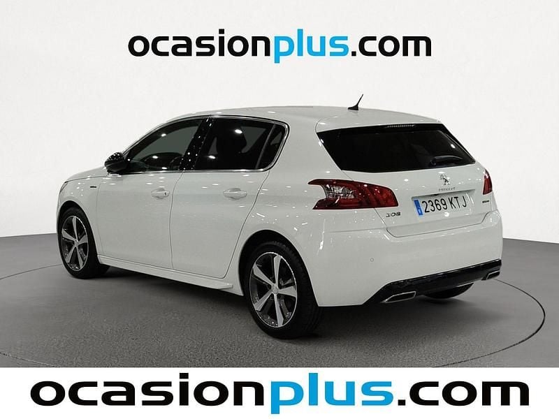 Usado Peugeot 308 GT-line 131 CV (96 kW) 2019 Blanco Utilitario