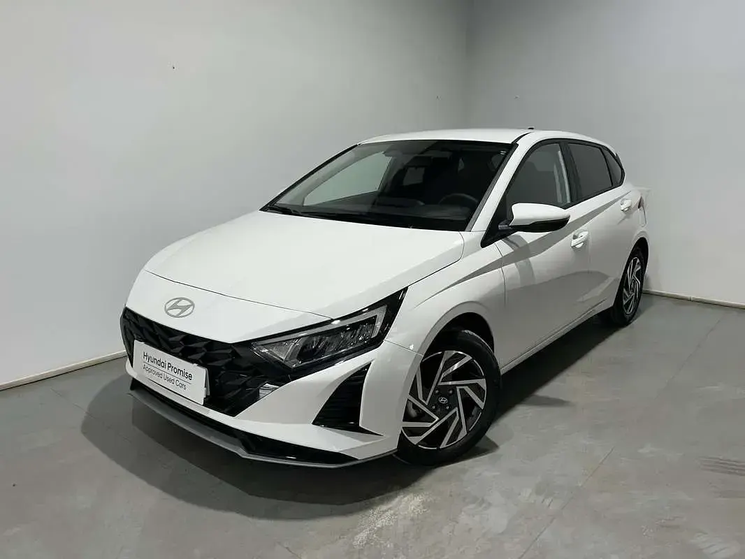 Ny Hyundai i20 101 HK (74 kW) 2025 Hvid Hatchback