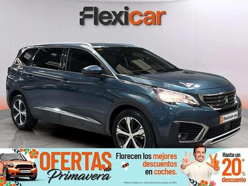 Usado Peugeot 5008 Allure 165 CV (121 kW) 2017 Verde Monovolumen