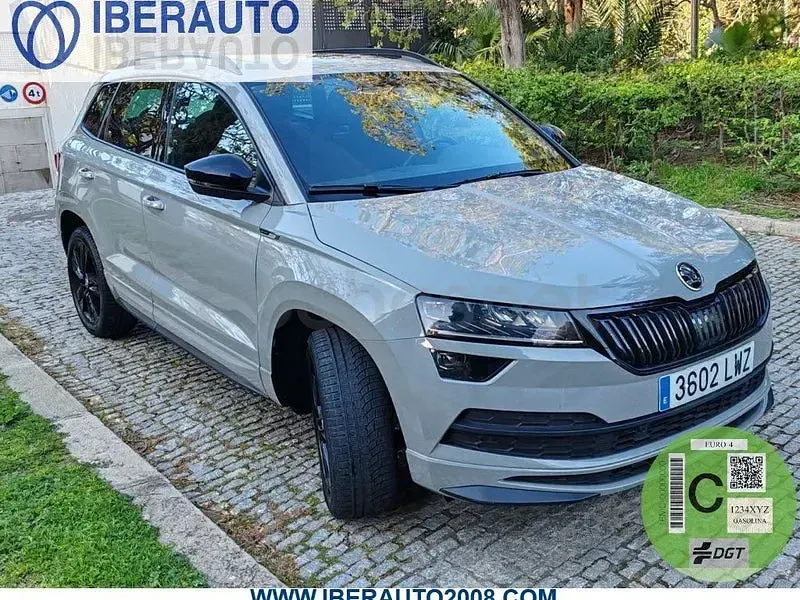 Usado Skoda Karoq SportLine 150 HP (110 kW) 2022 Cinzento SUV