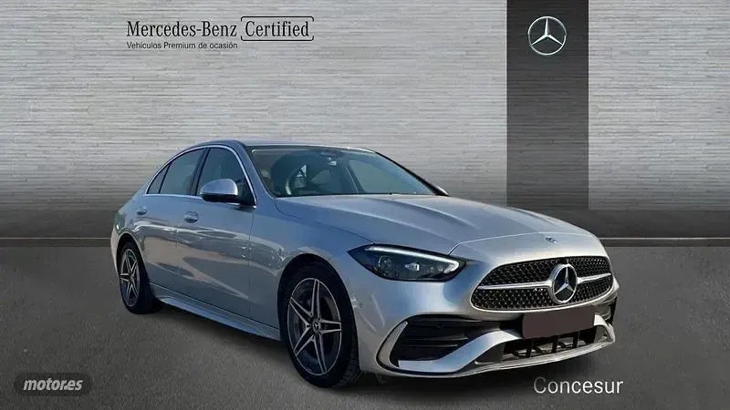 Usado Mercedes C220 197 CV (144 kW) 2024 Plateado Berlina