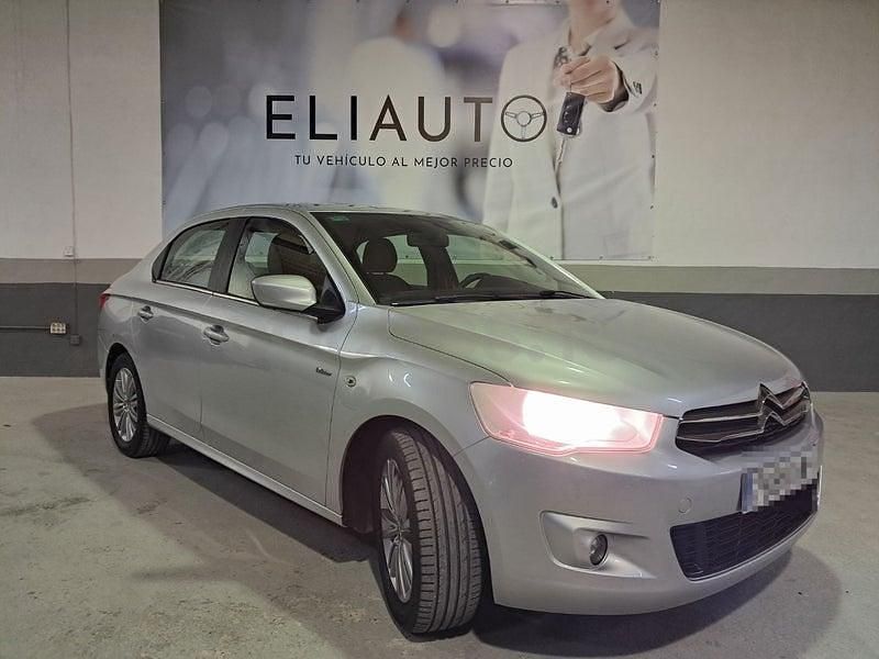 Usado Citroën C-Elysee I Exclusive 92 CV (67 kW) 2014 Gris / plata Berlina