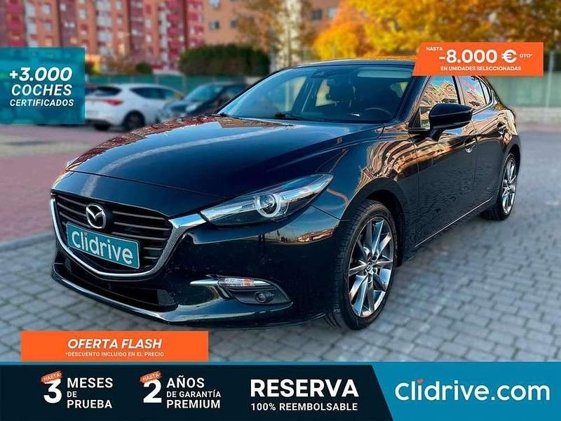 Usado Mazda 3 Edition 120 CV (88 kW) 2018 Negro Utilitario