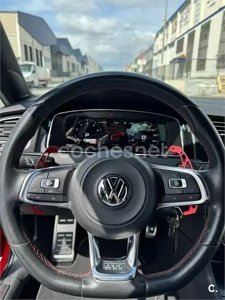 Usado VW Golf VII GTI 220 CV (161 kW) 2014 Rojo Berlina