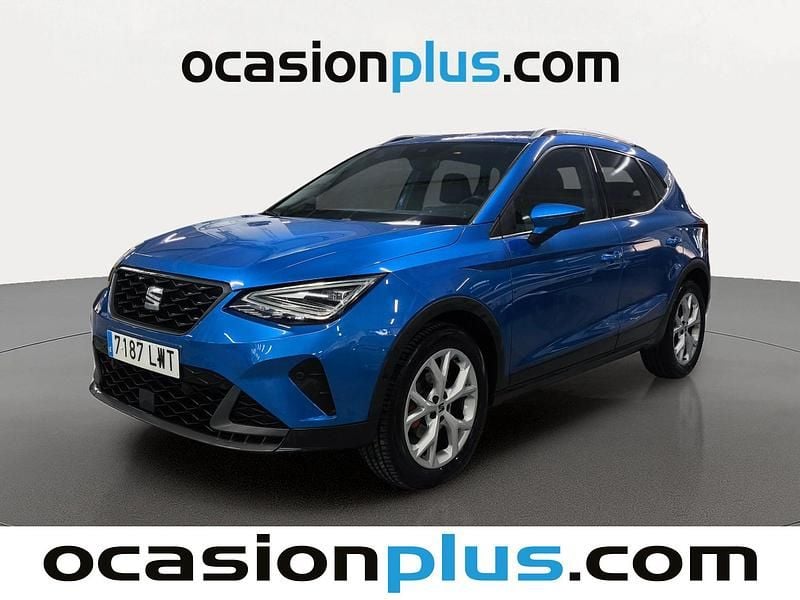 Azul Usado 2022 Seat Arona FR SUV | 17.773 € (Precio justo) - Imagen 1/4