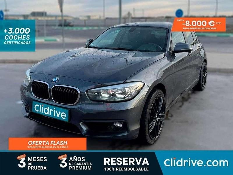 Gris Usado 2016 BMW 118 Utilitario | 10.190 € (Buen precio) - Imagen 1/3