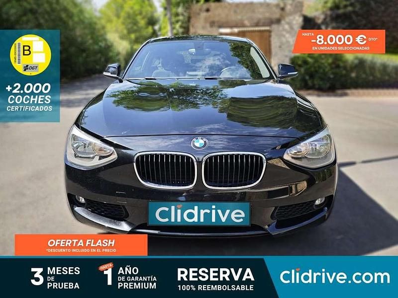 Negro Usado 2013 BMW 114 Utilitario | 9990 € (Precio justo) - Imagen 1/3