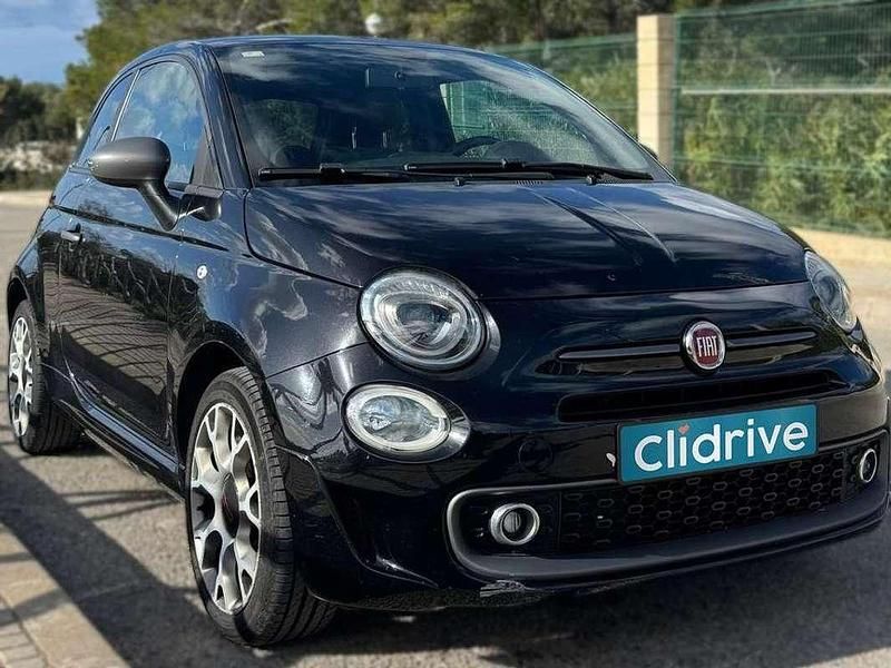 Usado Fiat 500 S 69 CV (50 kW) 2017 Negro Utilitario