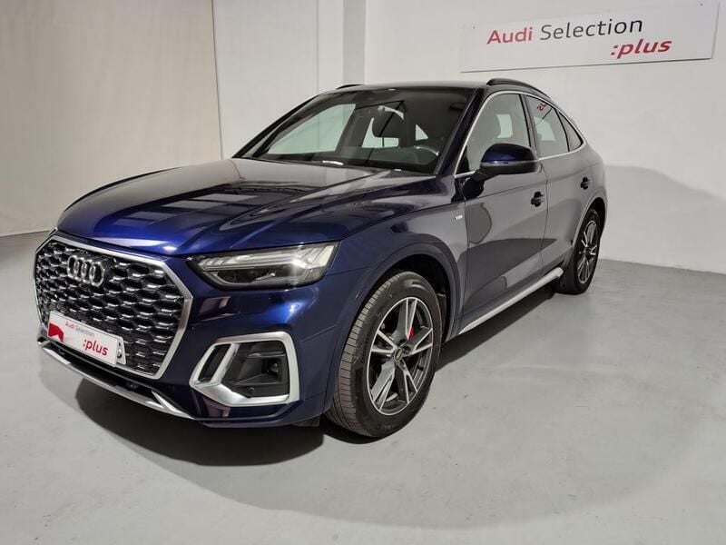 Azul Usado 2022 Audi Q5 S-Line SUV | 41.970 € (Un poco caro) - Imagen 1/4