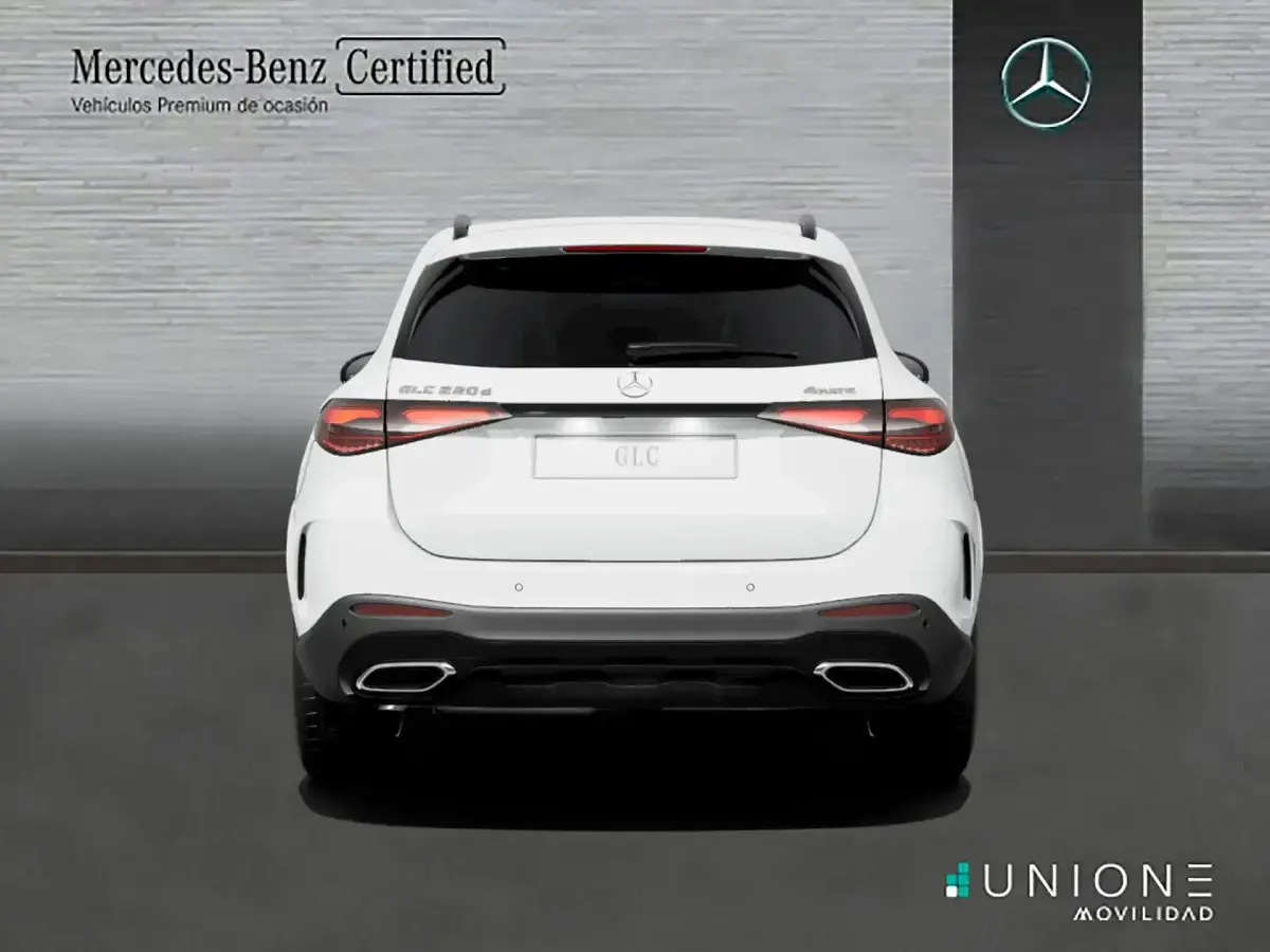 Usado Mercedes GLC220 197 CV (144 kW) 2025 Blanco