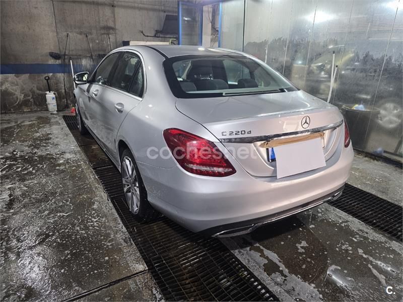 Gris / plata Usado 2018 Mercedes C220 Berlina | 18.500 € (Buen precio) - Imagen 1/4