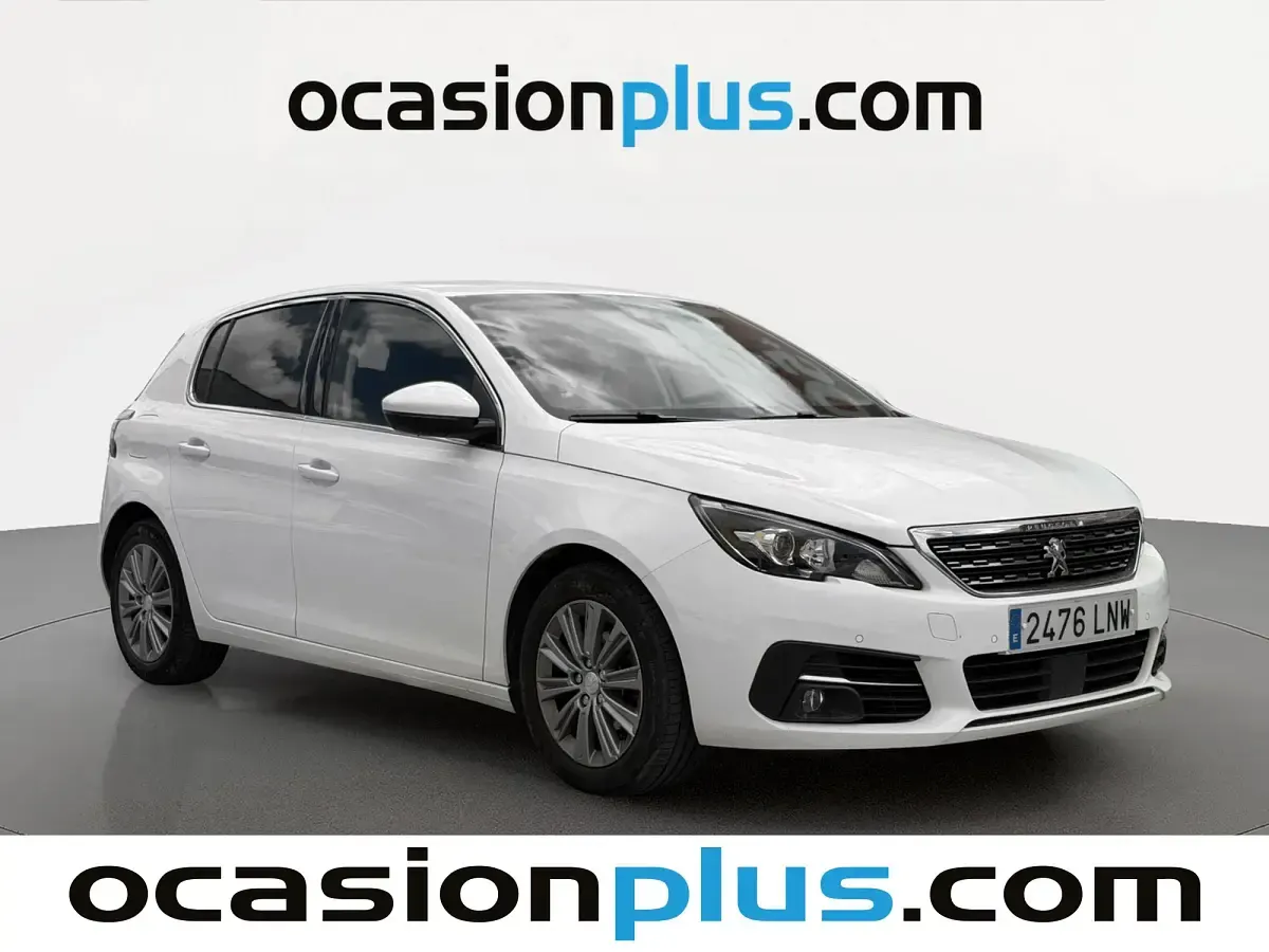 Usado Peugeot 308 Allure 110 HP (80 kW) 2021 Branco Citadino