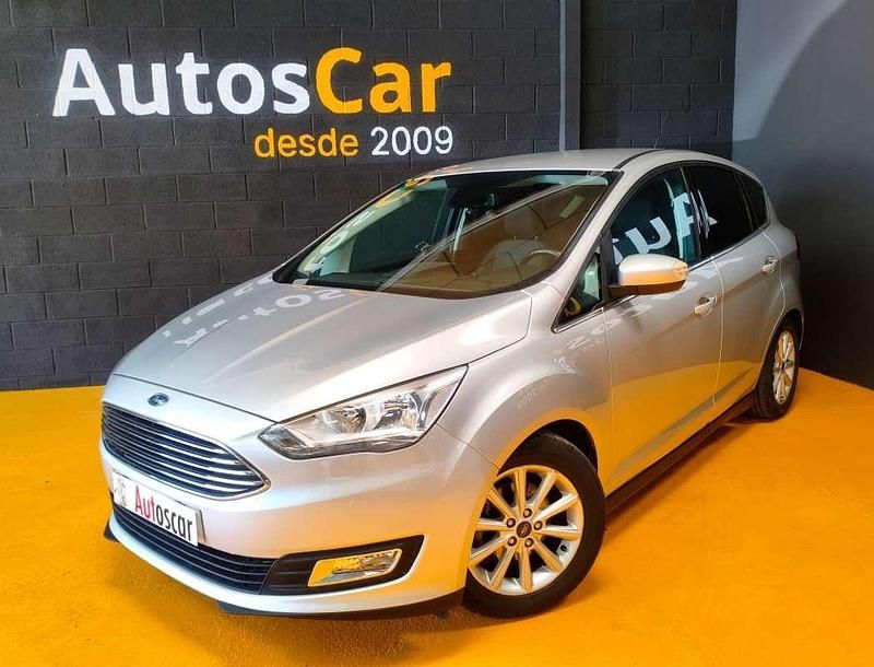 Gris Usado 2016 Ford C-MAX Titanium Monovolumen | 9999 € (Precio justo) - Imagen 1/4