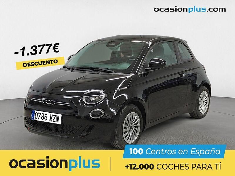 Negro Usado 2022 Fiat 500e Action Utilitario | 13.000 € (Precio justo) - Imagen 1/4