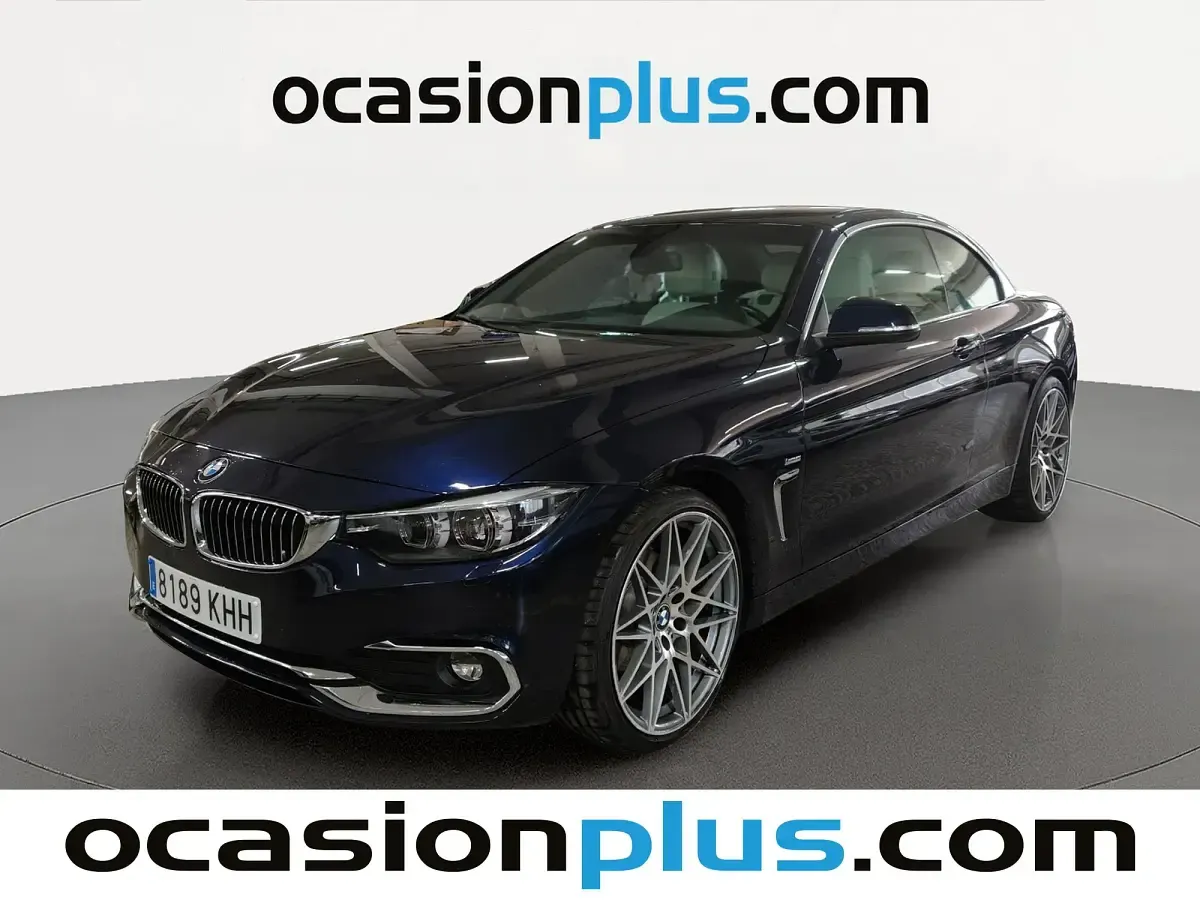 Usado BMW 420 Luxury Line 190 CV (139 kW) 2018 Azul Descapotable