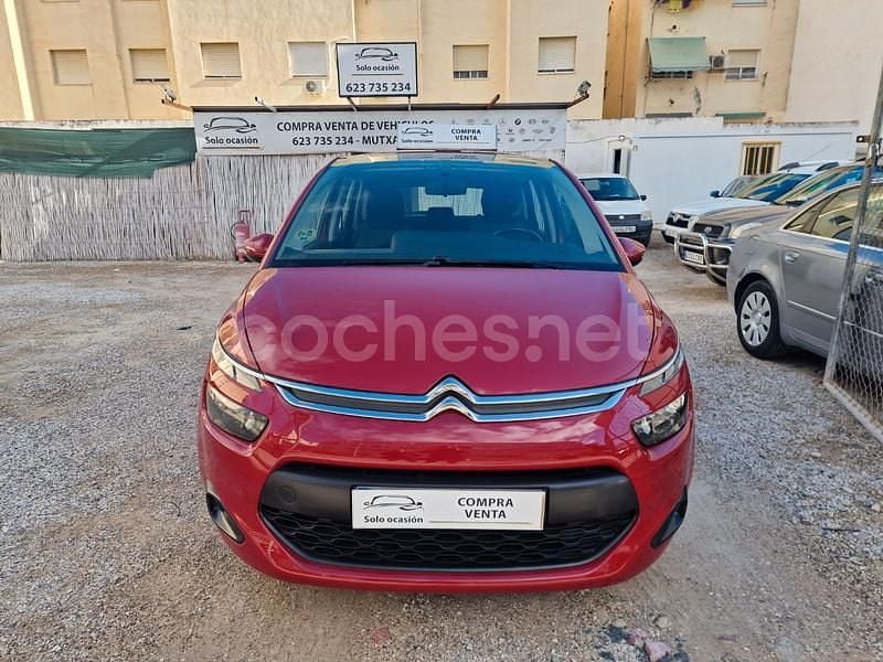 Usado Citroën C4 Picasso Attraction 115 CV (84 kW) 2015 Granate Monovolumen