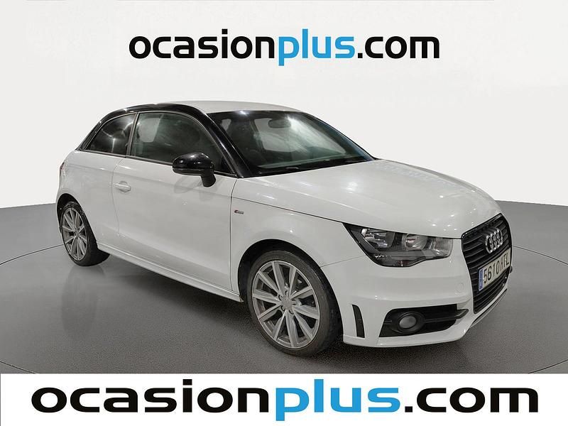 Usado Audi A1 86 CV (63 kW) 2013 Blanco Utilitario