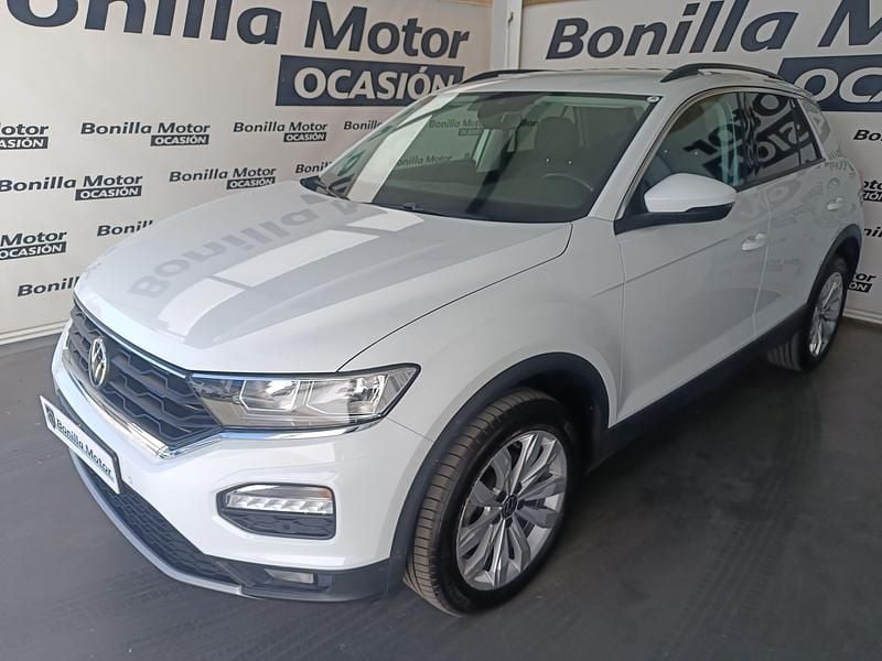 Blanco Usado 2021 VW T-Roc Advance SUV | 22.190 € (Precio justo) - Imagen 1/4