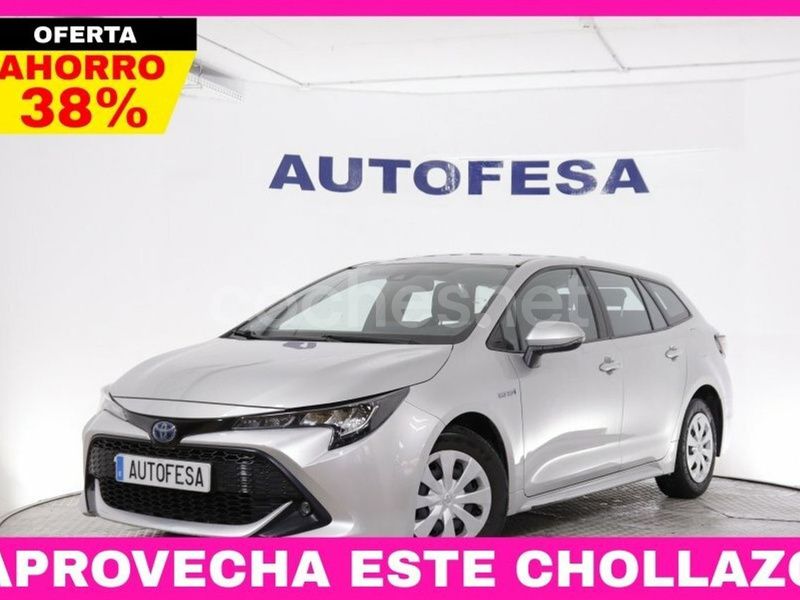 Gris / plata Usado 2019 Toyota Corolla Active Familiar | 18.200 € (Precio justo) - Imagen 1/4