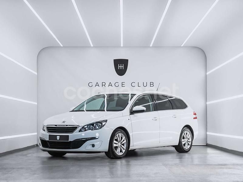 Blanco Usado 2015 Peugeot 308 Style Familiar | 7499 € (Buen precio) - Imagen 1/4