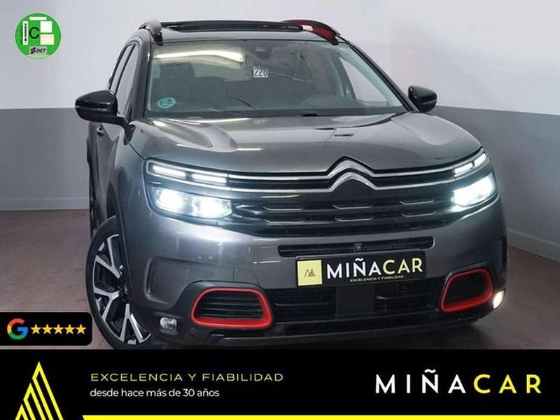 Usado Citroën C5 Aircross Shine 177 CV (130 kW) 2019 Gris SUV