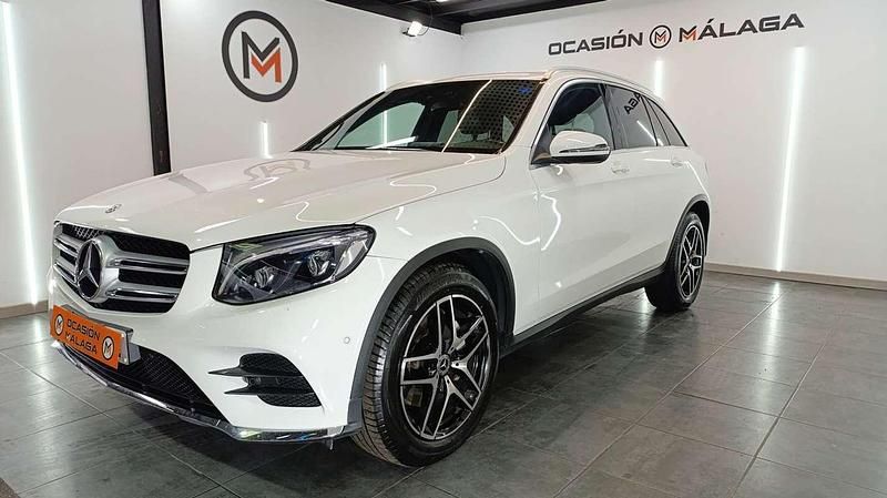 Blanco Usado 2017 Mercedes GLC220 AMG line SUV | 26.900 € (Precio justo) - Imagen 1/4