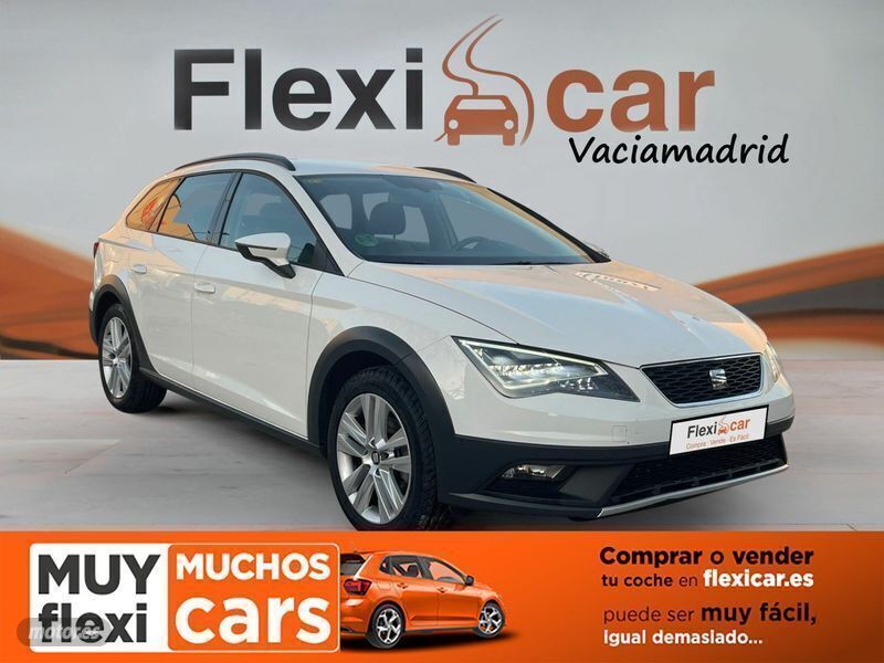 Usado Seat Leon X-Perience 4Drive 110 CV (80 kW) 2016 Blanco Familiar