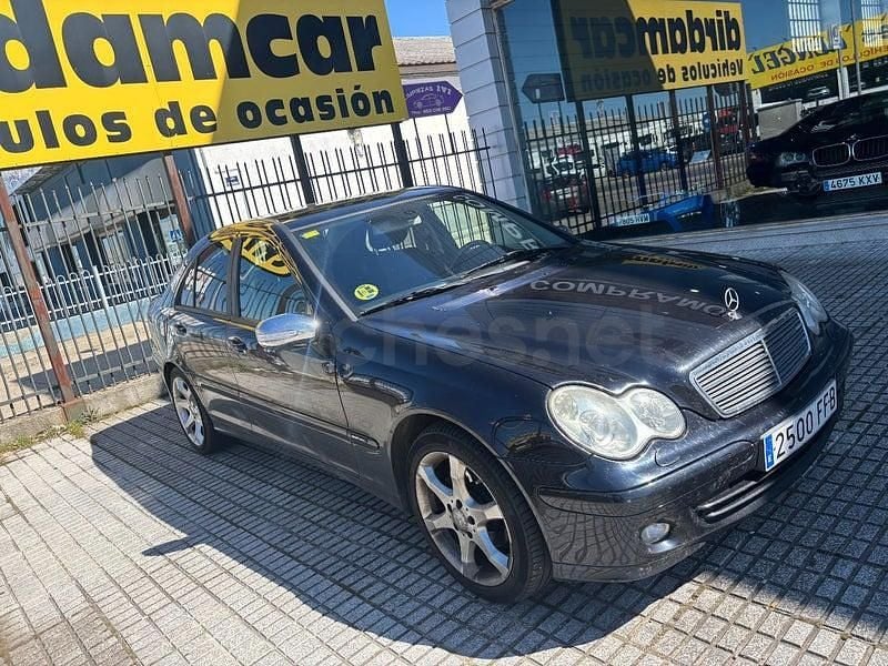 Usado Mercedes C200 Sport Edition 122 CV (89 kW) 2006 Negro Berlina