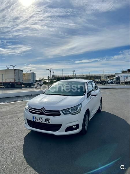 Blanco Usado 2016 Citroën C4 Live Berlina | 6500 € (Precio justo) - Imagen 1/4