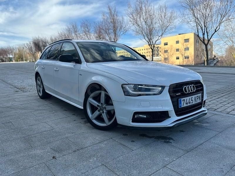 Usado Audi A4 S-Line 245 CV (180 kW) 2014 Blanco Familiar