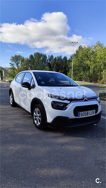 Blanco Usado 2021 Citroën C3 Live Utilitario | 10.500 € (Precio justo) - Imagen 1/4