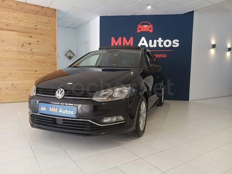 Usado VW Polo Advance 90 CV (66 kW) 2014 Negro Berlina