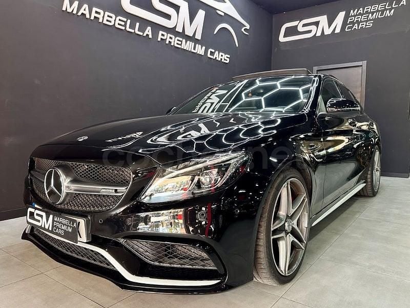 Usado Mercedes C63 AMG AMG 510 CV (375 kW) 2018 Negro Berlina