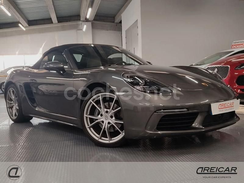 Gris / plata Usado 2024 Porsche 718 Boxster Descapotable | 86.990 € (Un poco caro) - Imagen 1/4