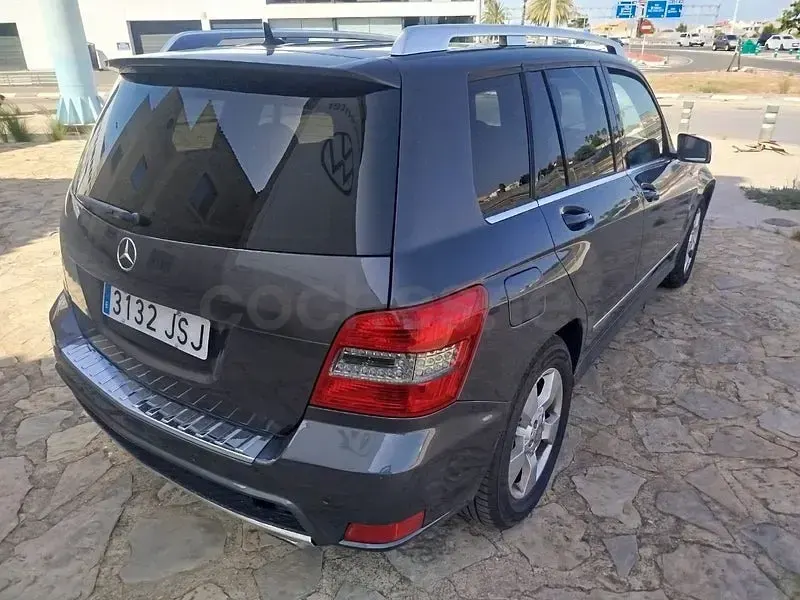 Usado Mercedes GLK250 204 CV (150 kW) 2014 Gris / plata SUV