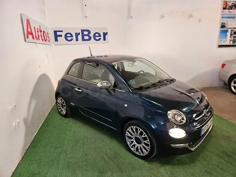 Usado Fiat 500 S 69 CV (50 kW) 2016 Azul Berlina
