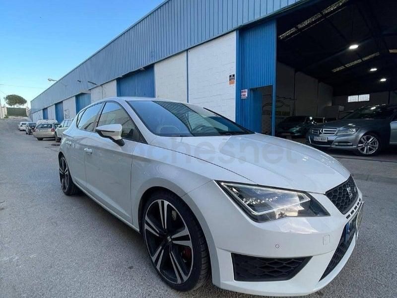 Käytetty Seat Leon CUPRA 265 HP (194 kW) 2013 Valkoinen Sedan