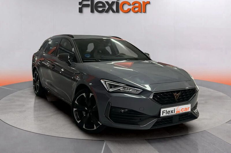 Gris Usado 2021 Cupra Leon Familiar | 23.190 € (Precio justo) - Imagen 1/4