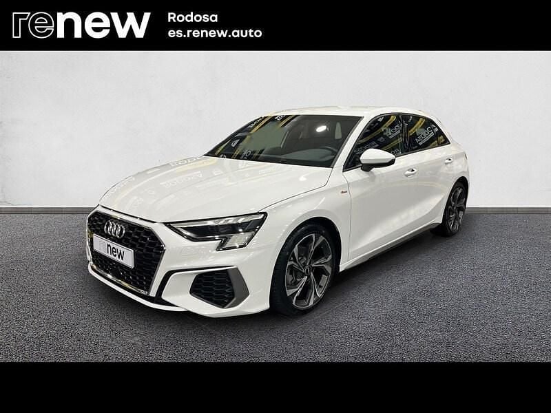 Blanco Usado 2022 Audi A3 S-Line Berlina | 31.950 € (Un poco caro) - Imagen 1/4